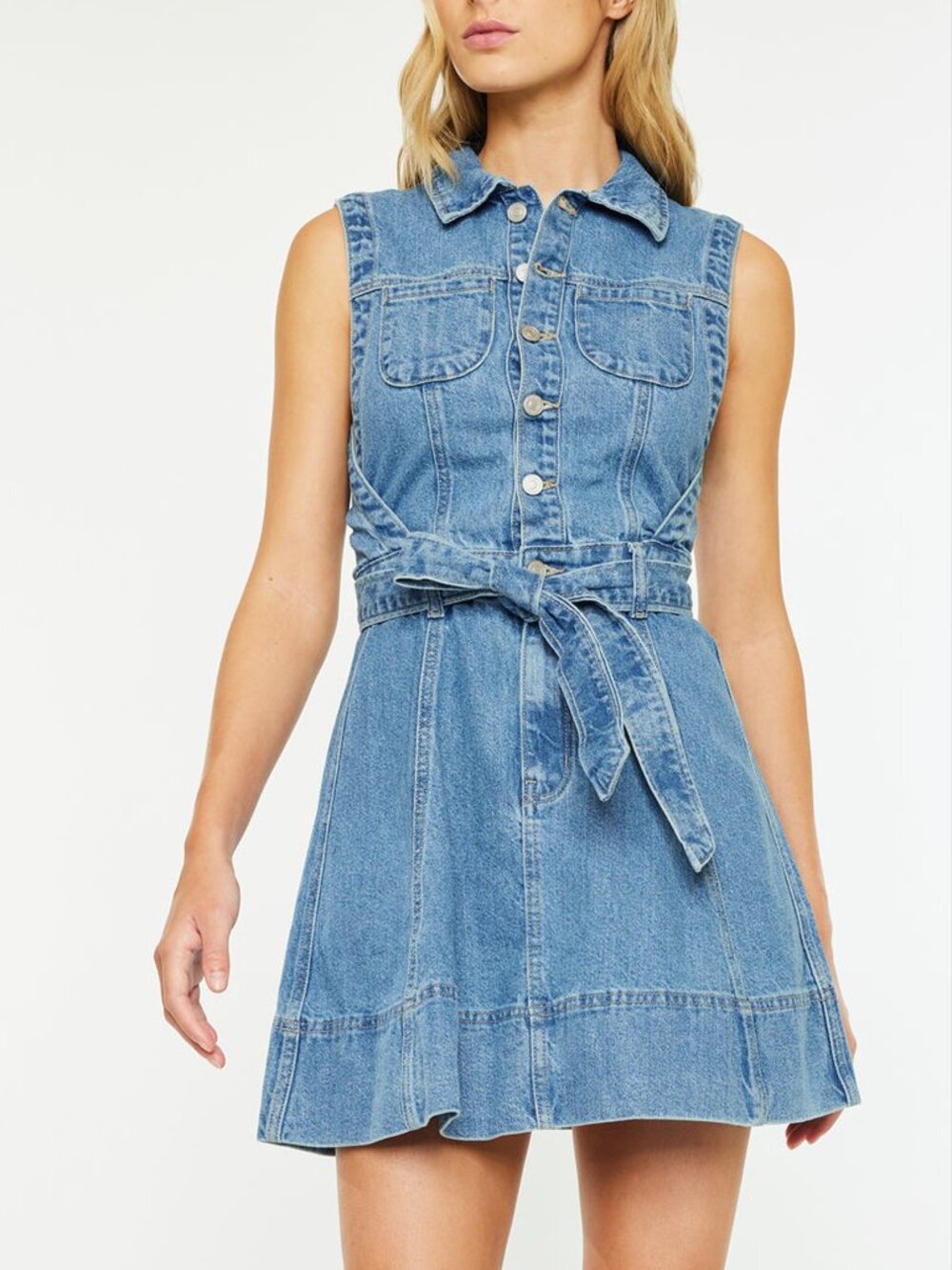 Official Kancan USA Kim Sleeveless Mini Dress - New